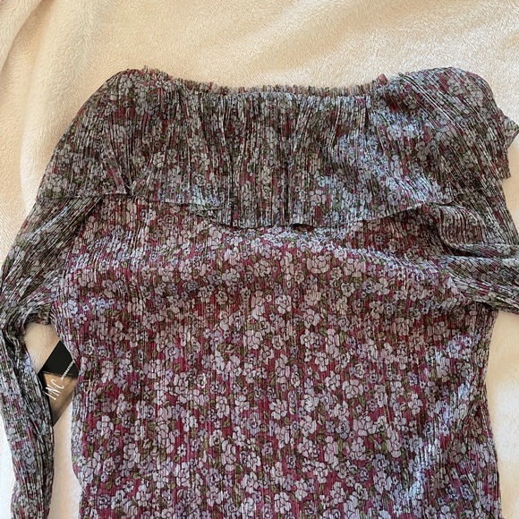 NWT INC International Concepts Ruffled Top - Picture 11 of 12